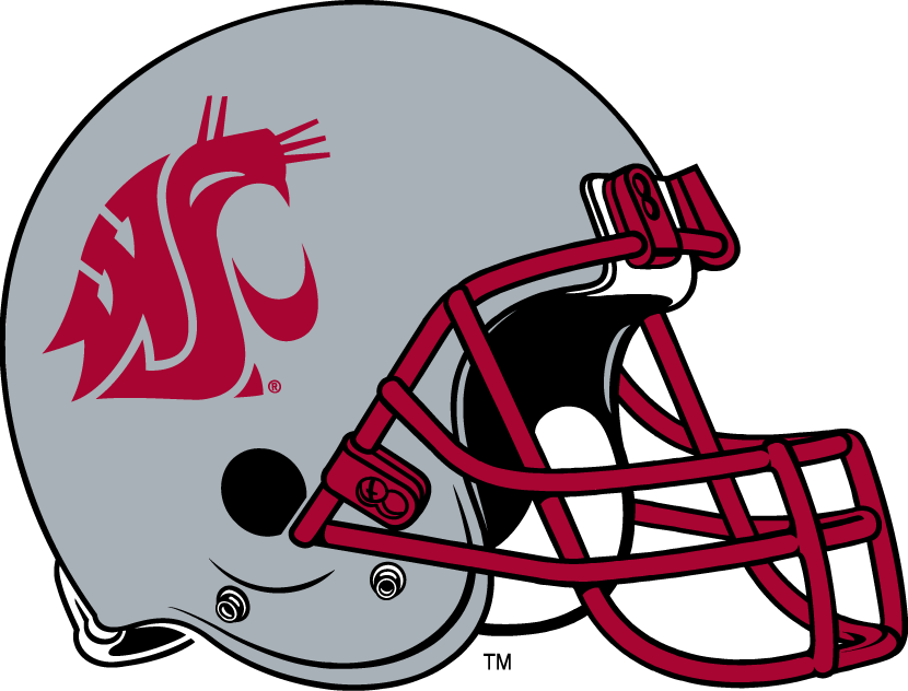 Washington State Cougars 1999-Pres Helmet Logo iron on transfers for fabric